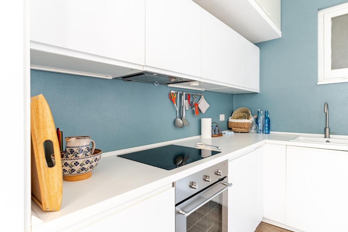Sea View Apartment With Private Garden Camogli Bagian luar foto