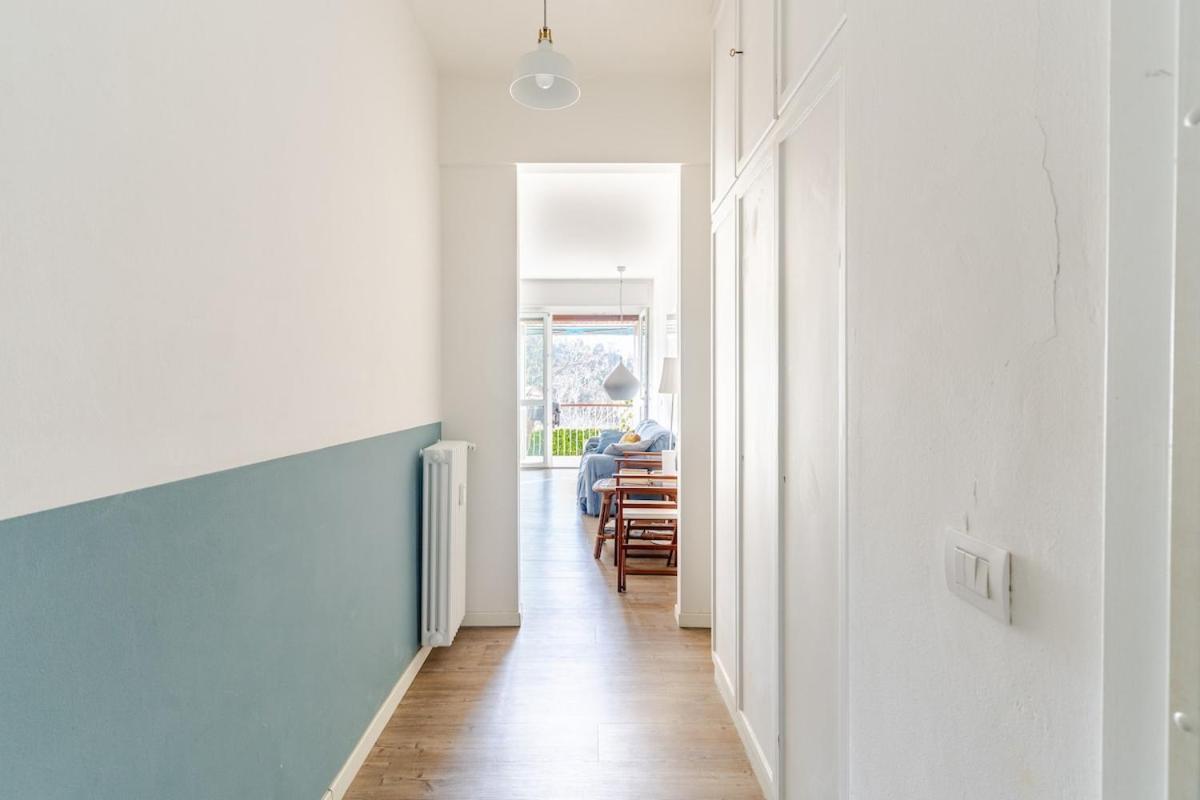 Sea View Apartment With Private Garden Camogli Bagian luar foto