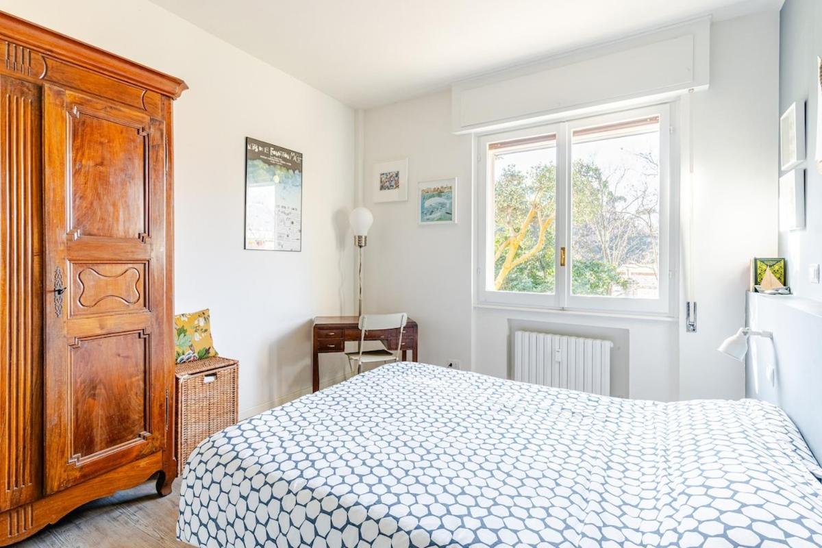 Sea View Apartment With Private Garden Camogli Bagian luar foto