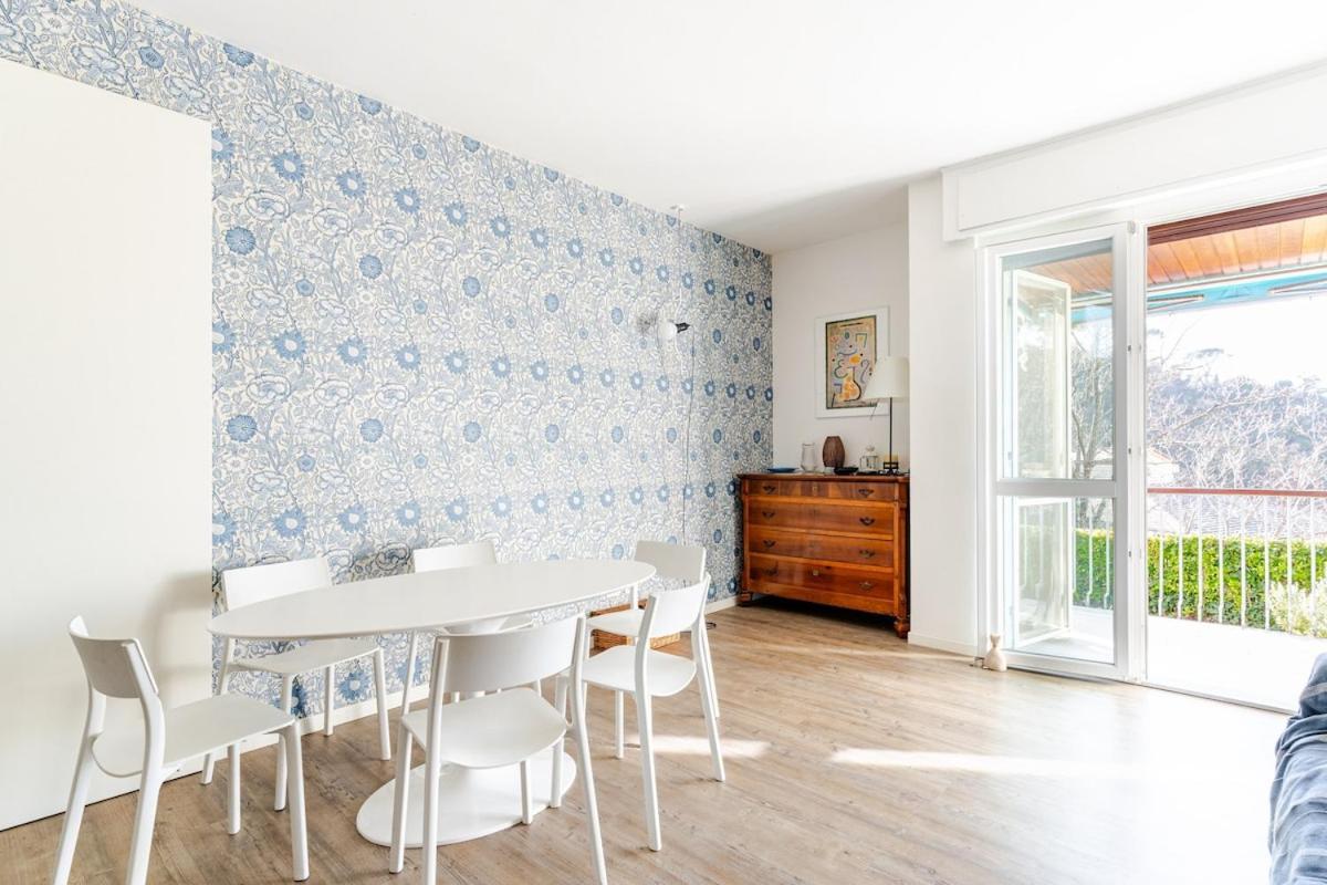 Sea View Apartment With Private Garden Camogli Bagian luar foto