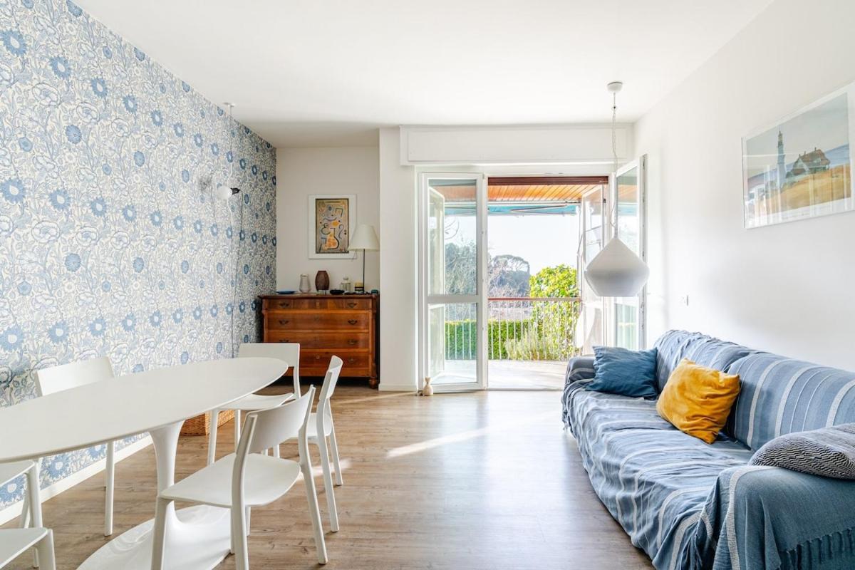 Sea View Apartment With Private Garden Camogli Bagian luar foto
